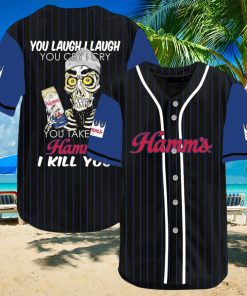 Hamm’S Beer Protective Laugh Cry Baseball Jersey