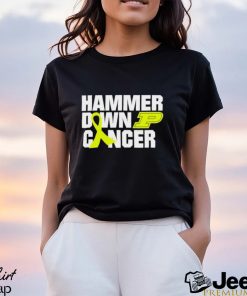 Hammer Down Cancer Purdue Shirt