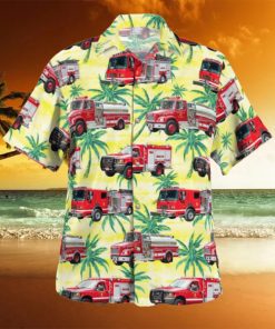 Hannacroix New York Medway Grapeville Fire Company Hawaiian Shirt