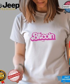 Hannah Hughes Wearing Bitcoin Fom021 Barbie Shirt