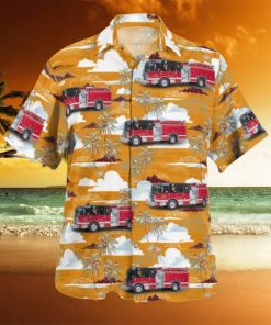 Hanover Park Illinois Hanover Park Fire Department Hawaiian Shirt