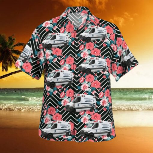 Hanover Township Pennsylvania Hanover Township Community Ambulance Hawaiian Shirt