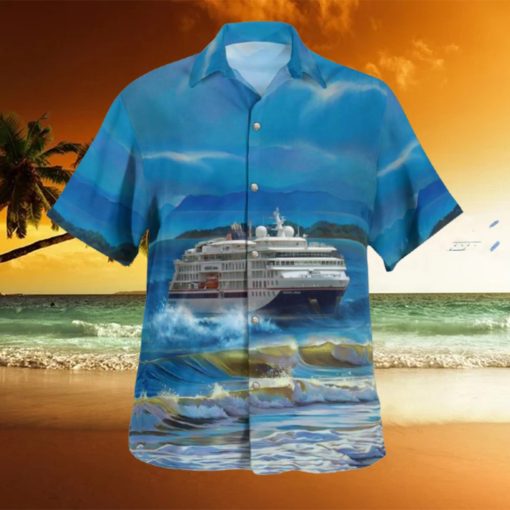 Hapag Lloyd AG Hapag Lloyd Kreuzfahrten Hanseatic Nature Hawaiian Shirt