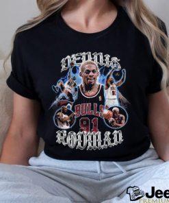 Happy Birtday Dennis Rodman The King Of Rebouding And The Graphic Tee Chicago Bulls NBA T Shirt