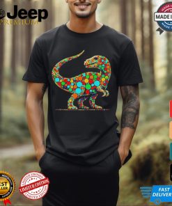 Happy Dot Day Colorful Polka Dot Dinosaur Boys T Shirt