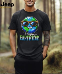 Happy Earth Day 2024 Kids Boys Women Men Cool Earth Design Shirt