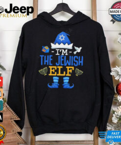 Happy Hanukkah I’m the Jewish Elf Family Christmas shirt