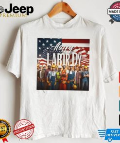 Happy Labor Day 2024 U.S Flag Shirt