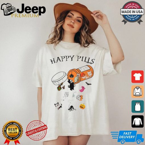 Happy Pills Halloween T Shirt