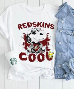 Happy Snoopy cartoon Washington Redskins cool logo 2024 shirt