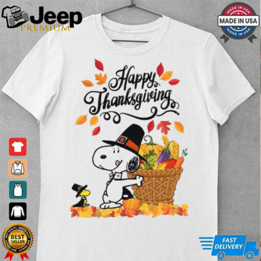 Happy Thanksgiving snoopy shirt