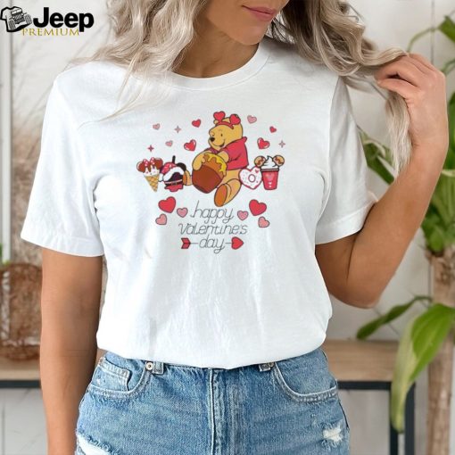 Happy Valentine’s Day Pooh And Snack Shirt