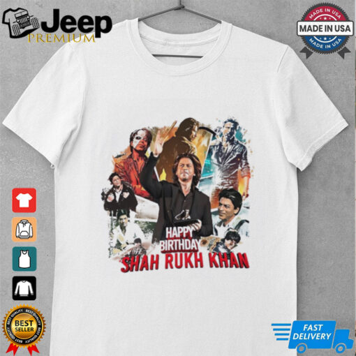 Happy birthday Shah Rukh Khan shirt