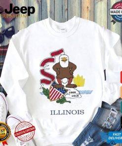 Harebrained Illinois Insurance State Flag Shirt