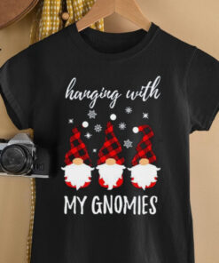 Harging With My Gnomies Happy Hallothankmas shirt