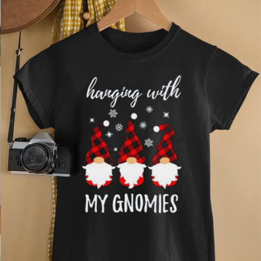 Harging With My Gnomies Happy Hallothankmas shirt