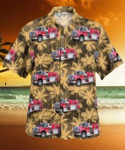 Harpswell Maine Orr_s & Bailey Islands Fire Department Hawaiian Shirt