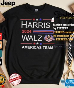 Harris 2024 Walz America’s Team Freedom American Eagle T shirt