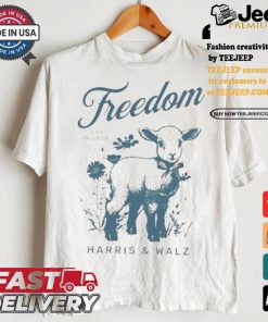 Harris And Walz Est In 2024 Sheep Freedom We’re Not Going Back T shirt