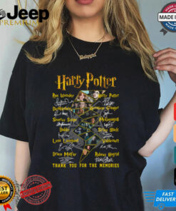 Harry Potter Characters Thank You For The Memories T Shirt