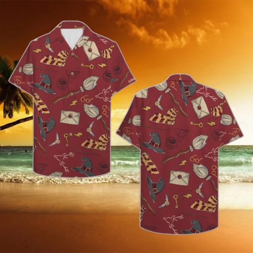 Harry Potter Hogwarts Hawaiian Shirt Unique Gift