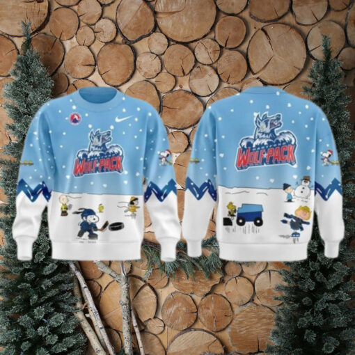 Hartford Wolf Pack x Peanuts & Snoopy Limited Edition Sweater