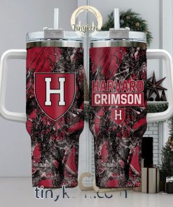 Harvard Crimson Realtree Hunting 40oz Tumbler