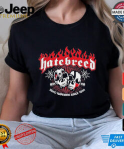 Hatebreed October 6 2024 Chicago IL Event Shirt