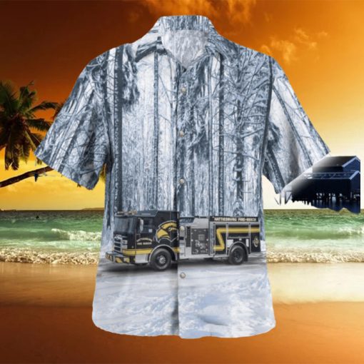 Hattiesburg Mississippi Hattiesburg Fire Department Hawaiian Shirt