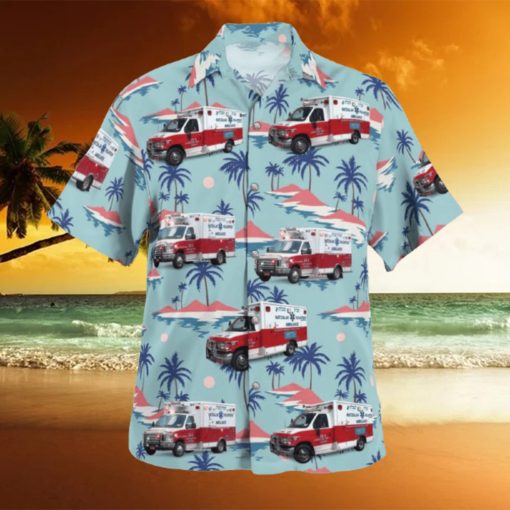 Hatzalah Volunteer Ambulance Lower Manhattan New York City Hawaiian Shirt