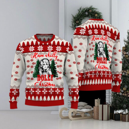 Have A Holly Dolly Christmas Ugly Sweater