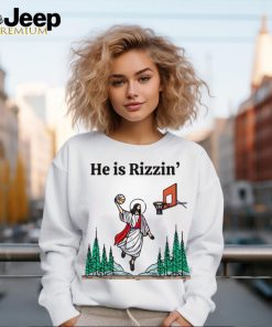 He is Rizzin Funny Easter Jesus shirt