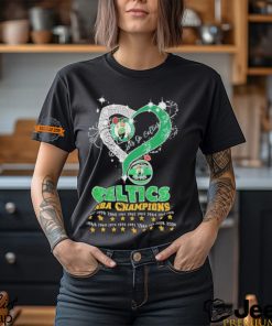 Heart Boston Celtics NBA Finals Champions Let’s Go Celtics shirt