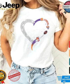 Heart Clemson shirt