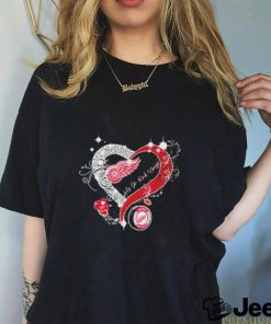 Heart Detroit Red Wings Let’s Go Red Wings Hockey Shirt