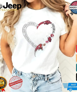 Heart Razorbacks shirt