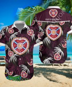 Heart of Midlothian F.C. SPFL Team Limited Hawaiian Shirt