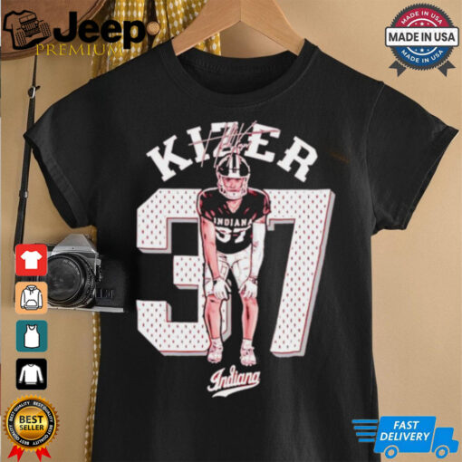 Heath Kizer Indiana Hoosiers graphic signature shirt