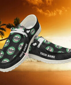 Heineken Custom Name Hey Dude Shoes