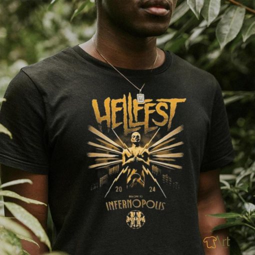 Hellfest Statue Homme Shirt