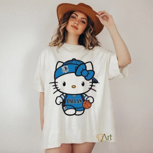 Hello Kitty Dallas Mavericks NBA Basketball Shirt