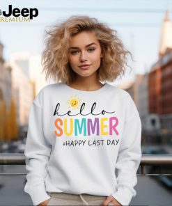 Hello Summer Happy Last Day Teacher T Shirt