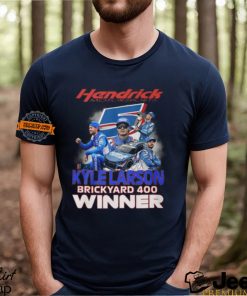 Hendrick Motorsports Kyle Larson Brickyard 400 Winner T Shirt