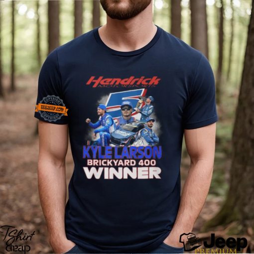 Hendrick Motorsports Kyle Larson Brickyard 400 Winner T Shirt