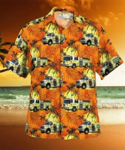 Henrico County Virginia Henrico County Division of Fire Company 15 – Glen Allen Area Station Hawaiian Shirt