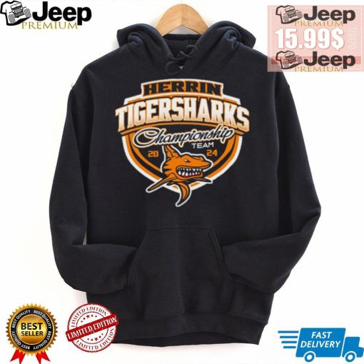 Herrin Tiger Sharks Team 2024 Championship shirt