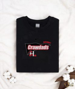 Hickory Crawdads Youth Nike Gray Banner shirt