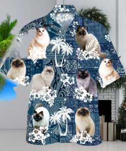 Himalayan Hawaiian Shirt Cat Lover Summer Gift For Men Women Beach