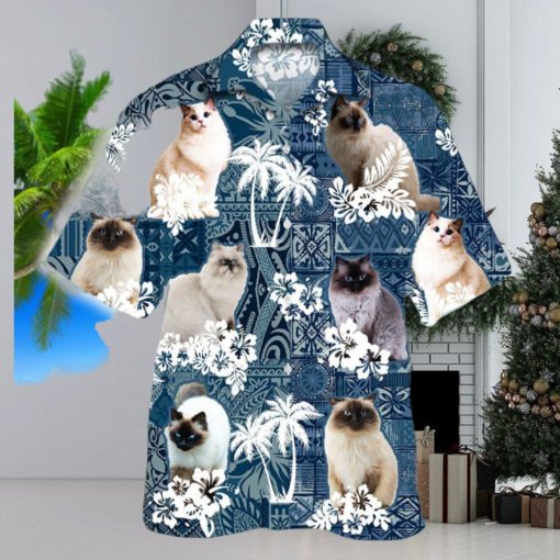 Himalayan Hawaiian Shirt Cat Lover Summer Gift For Men Women Beach