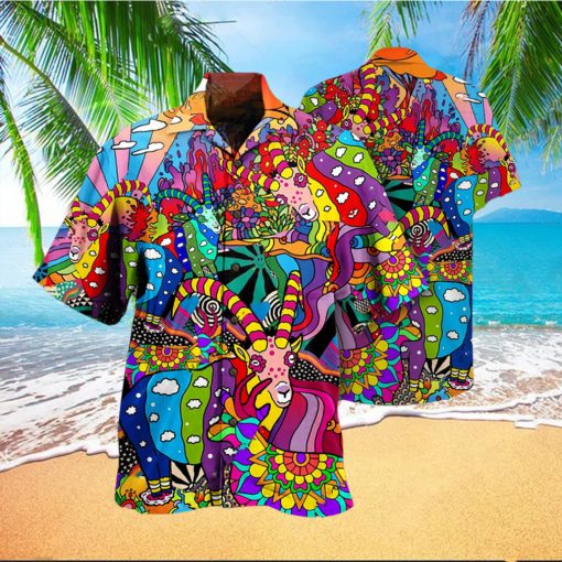 Hippie Deer Peace Love Life Color Amazing Hawaiian Shirt